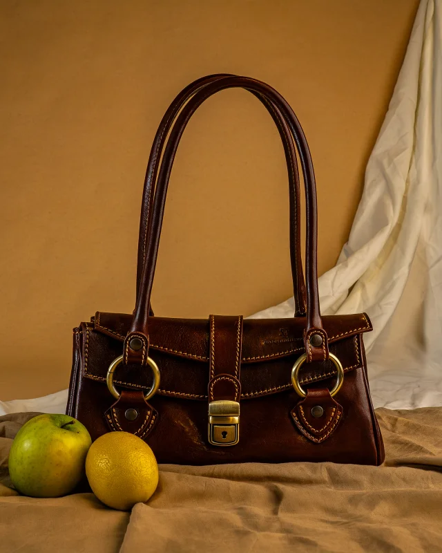 Cartera Bellagio Cognac