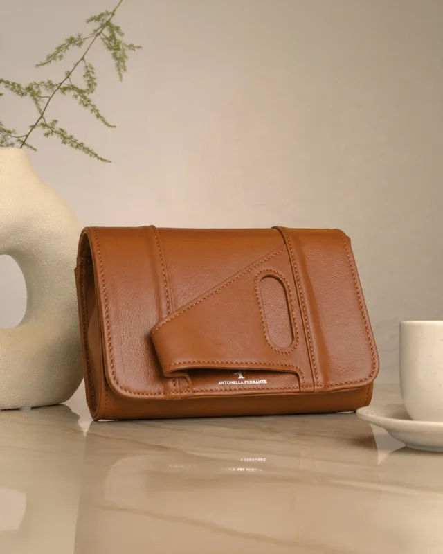 Cartera Portofino Camel